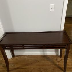 Wood Sofa Console Table