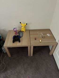 Set of 2 IKEA Side Tables / End Tables