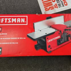 Craftsman 10amp 6.3" Wide Bench Jointer