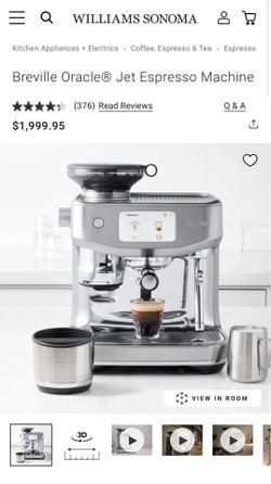 Breville Oracle Jet (New in Box)