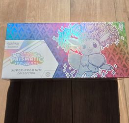 Pokémon Scarlet & Violet Prismatic Evolutions Super-Premium Collection