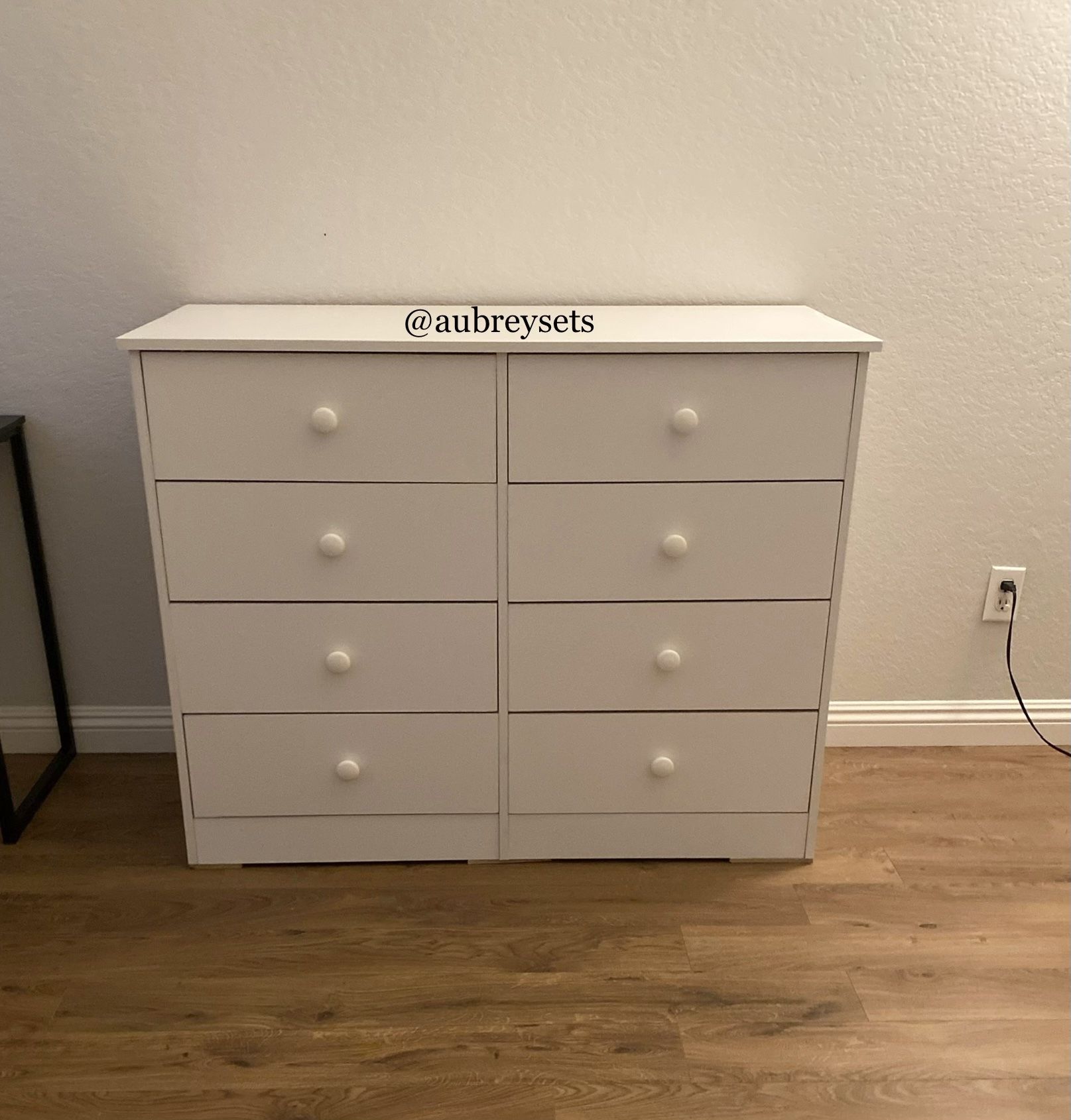 authorized discount retailer white 8Drawer Dresser 8 in drawer H