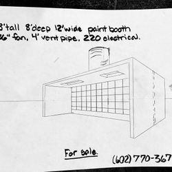 Paint Booth Details On Picture