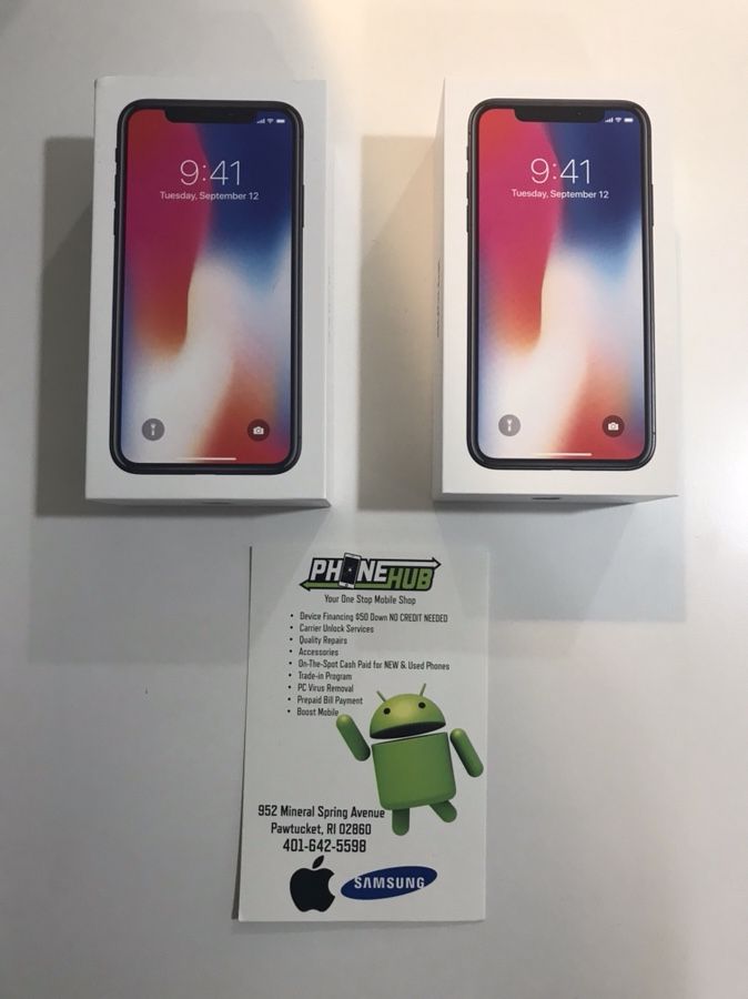 FINANCE New iPhone X - No credit check