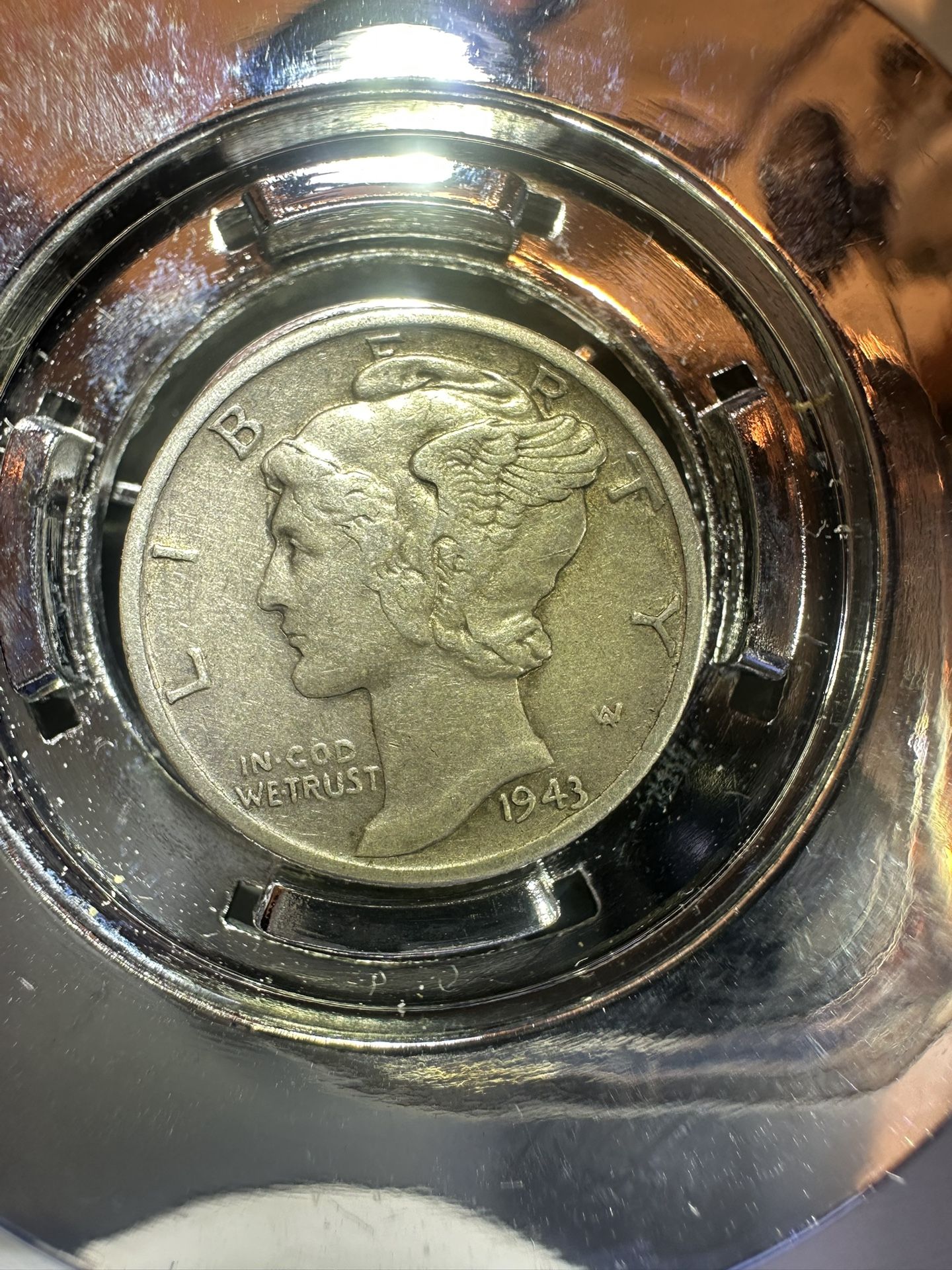 1943-D BU Mercury Dime