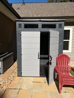 Suncast watertight shed