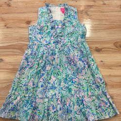 Lilly Pulitzer Teresa Dress GIRLS 12 floral