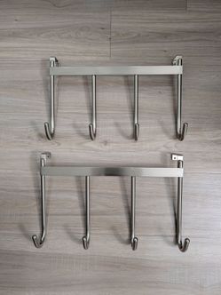 Set of 2 Over the Door Hooks