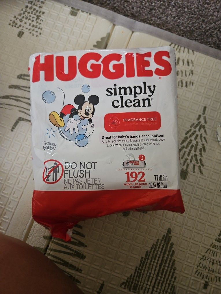 Brand New Huggies Wipes 