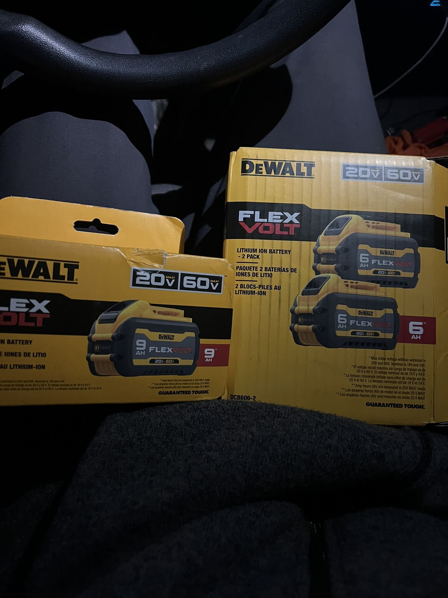 Dewalt 20 V 60 V battery