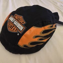 Harley Davidson Skull Cap Durag Biker Hat 