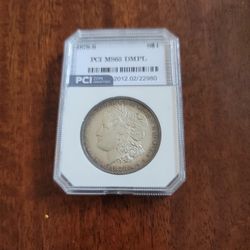 1878-s DMPL MS65 1 From Top Pop Grade