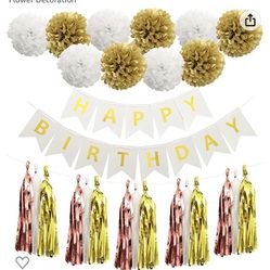 Birthday Decorations Kit
