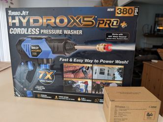 HydroX5 Pro Turbojet Cordless Pressure Washer
