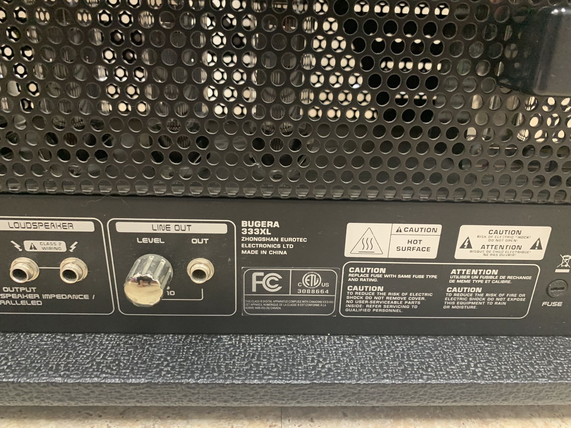 Bugera Infinium Amplifier Head *7119-1*