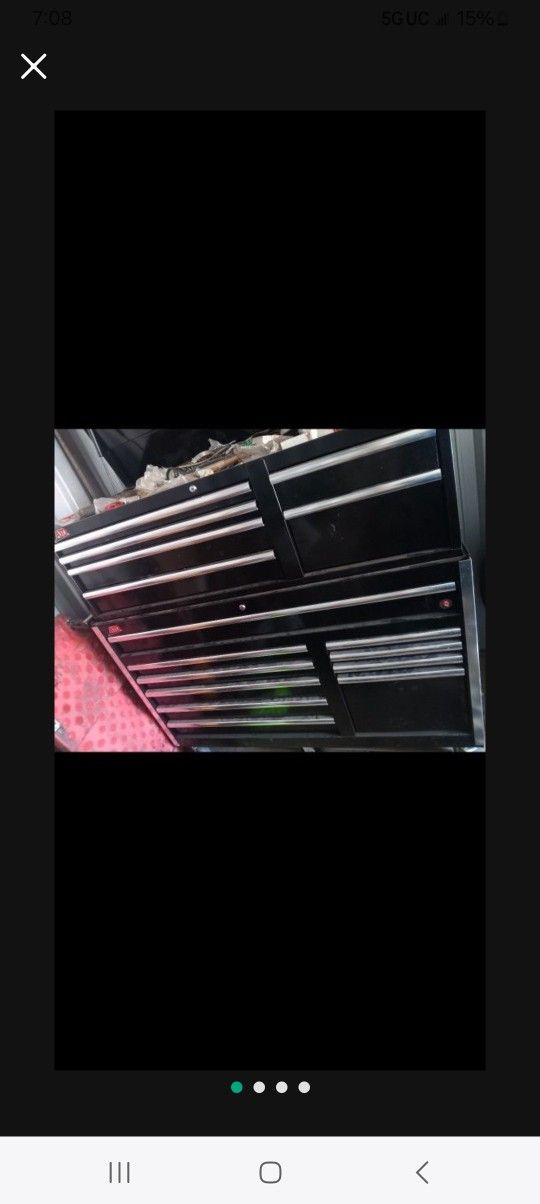 Roller Tool Cabinet W/Top Tool Chest