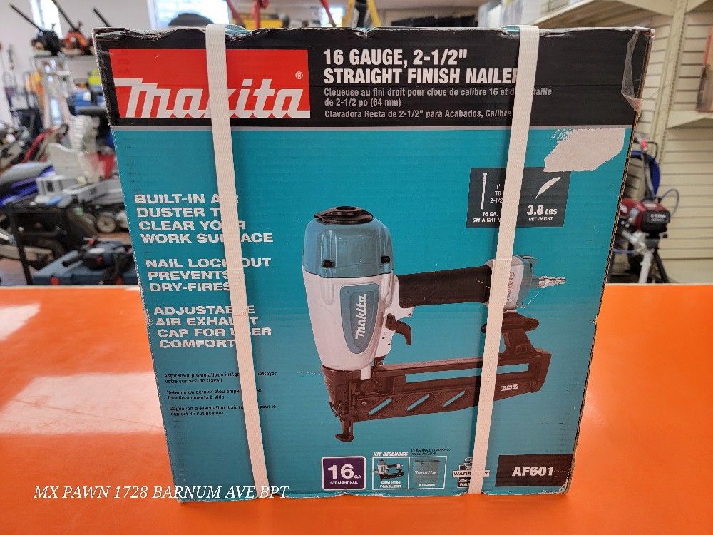 Makita 16 Gauge Straight Finish Nailer