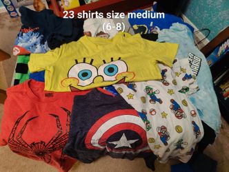 Large Lot Boys Clothes (6-8)