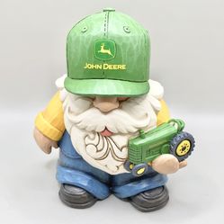 Jim Shore Heartwood Creek “John Deere” Gnome Holding Tractor Figurine (contact info removed)