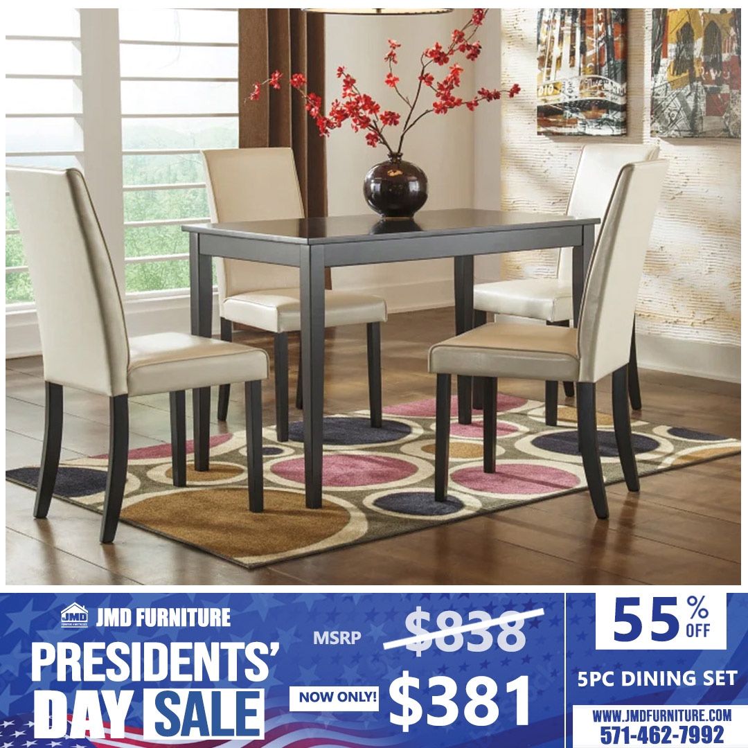 Brand New dining Table With Dining Chairs 50% OFF MSRP We Carry