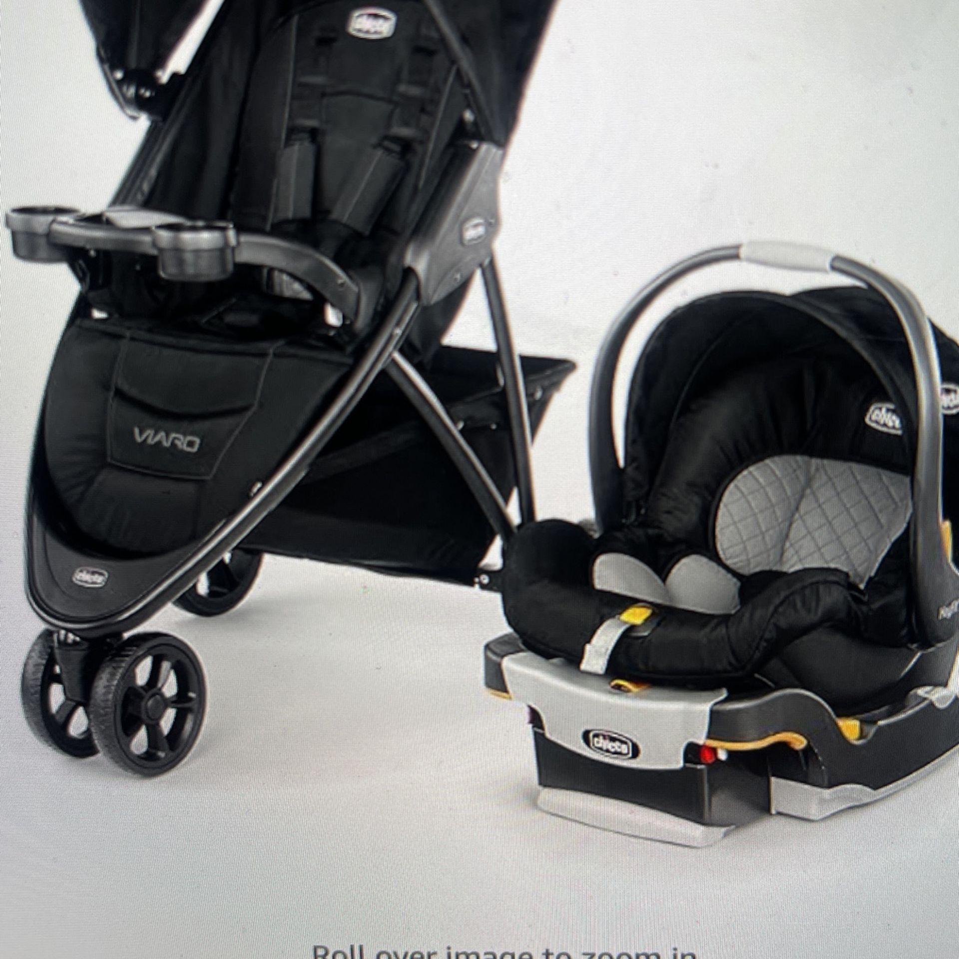 Chicco Viaro Travel System-Car seat And Stroller