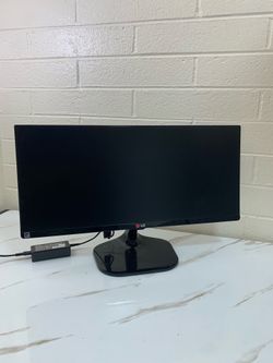 25” LG UltraWide 1080P Monitor
