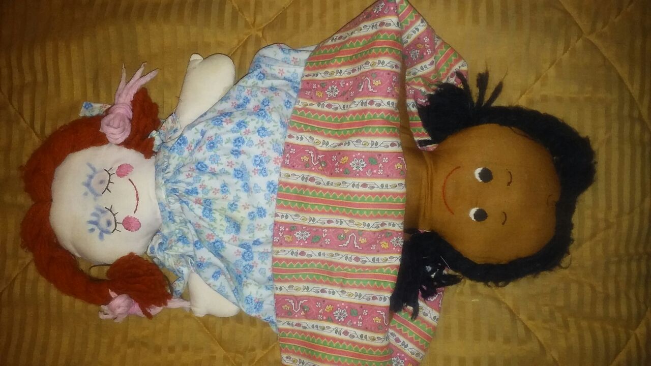 Vintage Topsy turvy baby doll