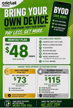 Come join us @ cricket wireless