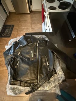 Express Cropped Faux leather jacket