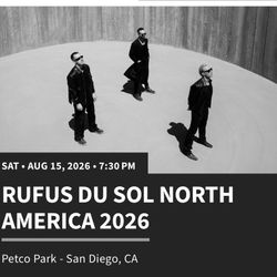 Rufus Du Sol @Petco 
