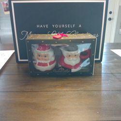 Johanna Parker Christmas Creamer And Sugar