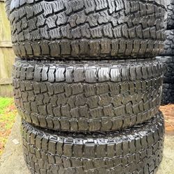 Three (3) Cooper Tires. 275 55 20.