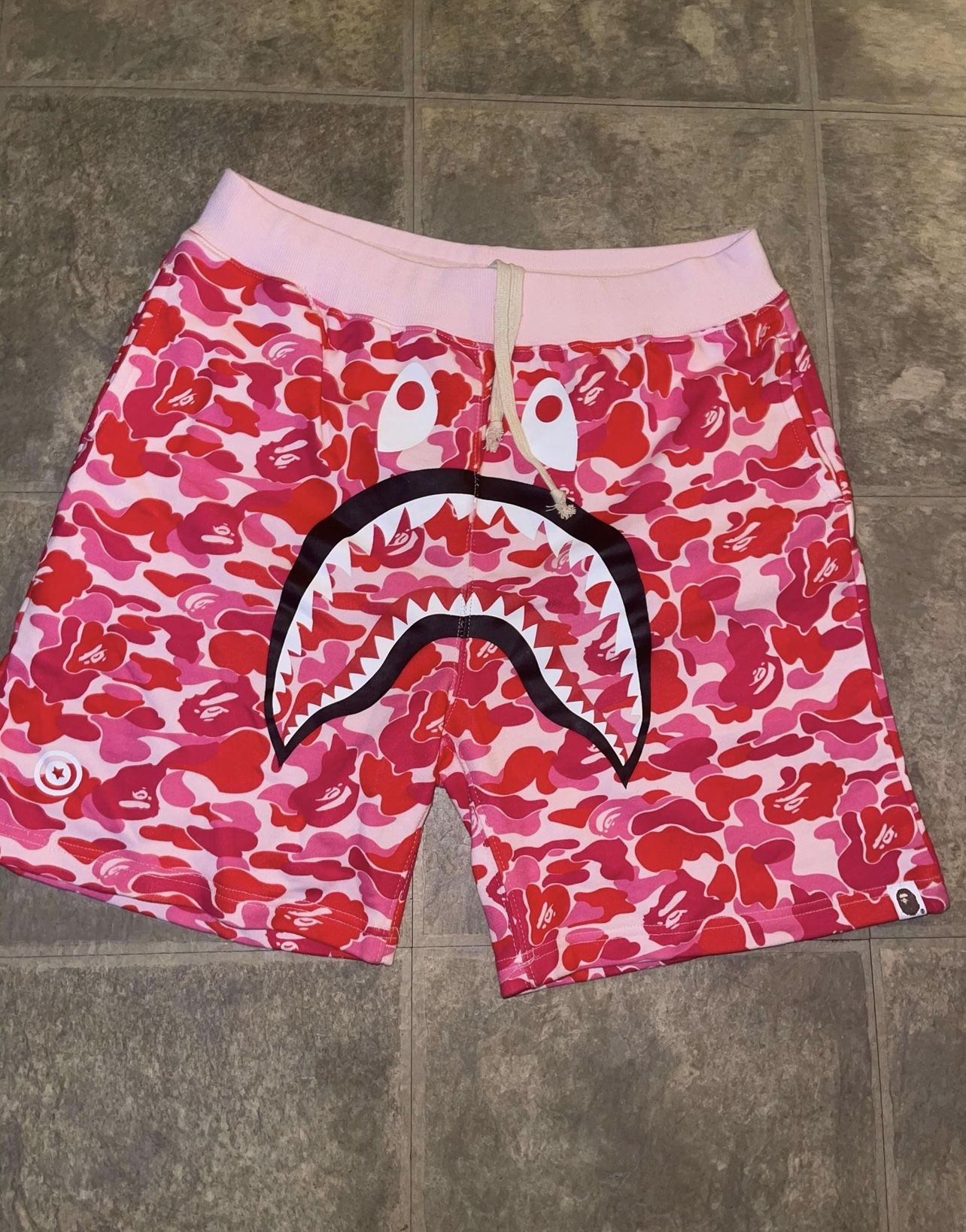 Bape Shark Head Shorts