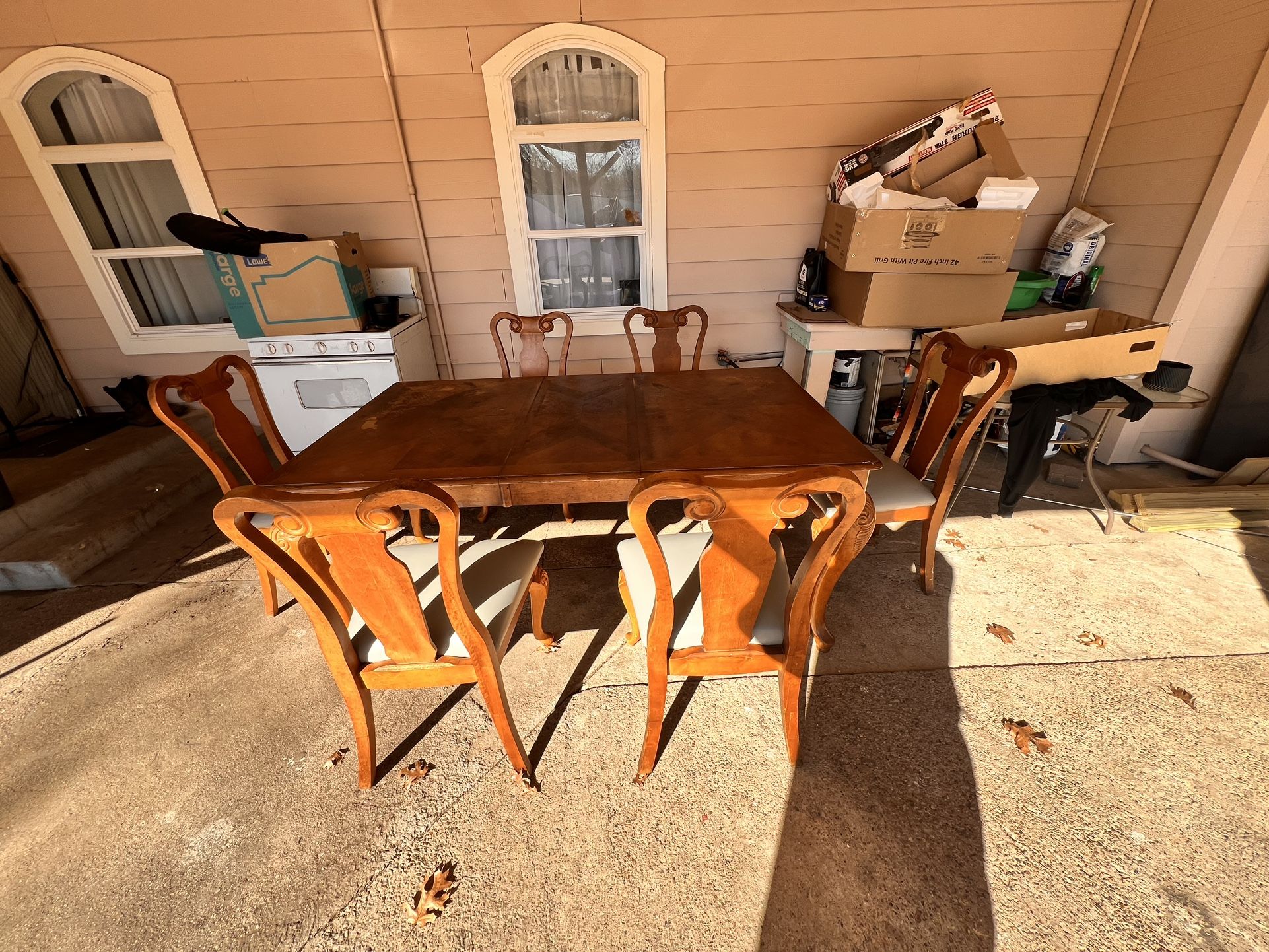 Dining Table 6 Chairs