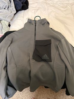 Men’s Adidas jacket grey