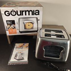 "NEW" GOURMET "SEE THROUGH TOASTER"!! NEXT LEVEL- 2 SLICE TOASTER! 🌬️🍃🌞🍂