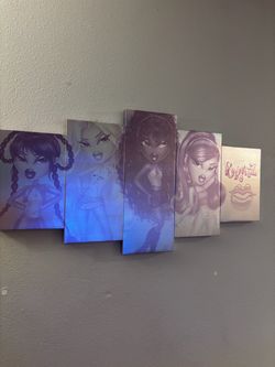 Bratz canvas artwork!