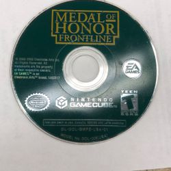 Medal Of Honor: Frontline For Nintendo GameCube(Disc Has Scratches/Tested & Works)