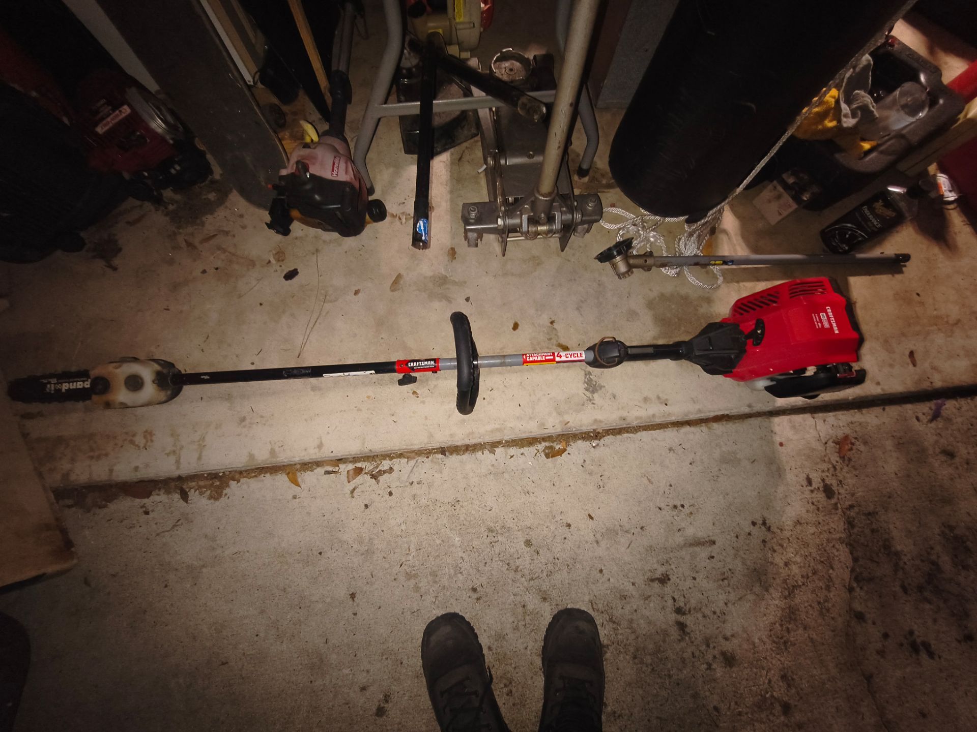 4 stroke Craftsman trimmer/edger/pull saw