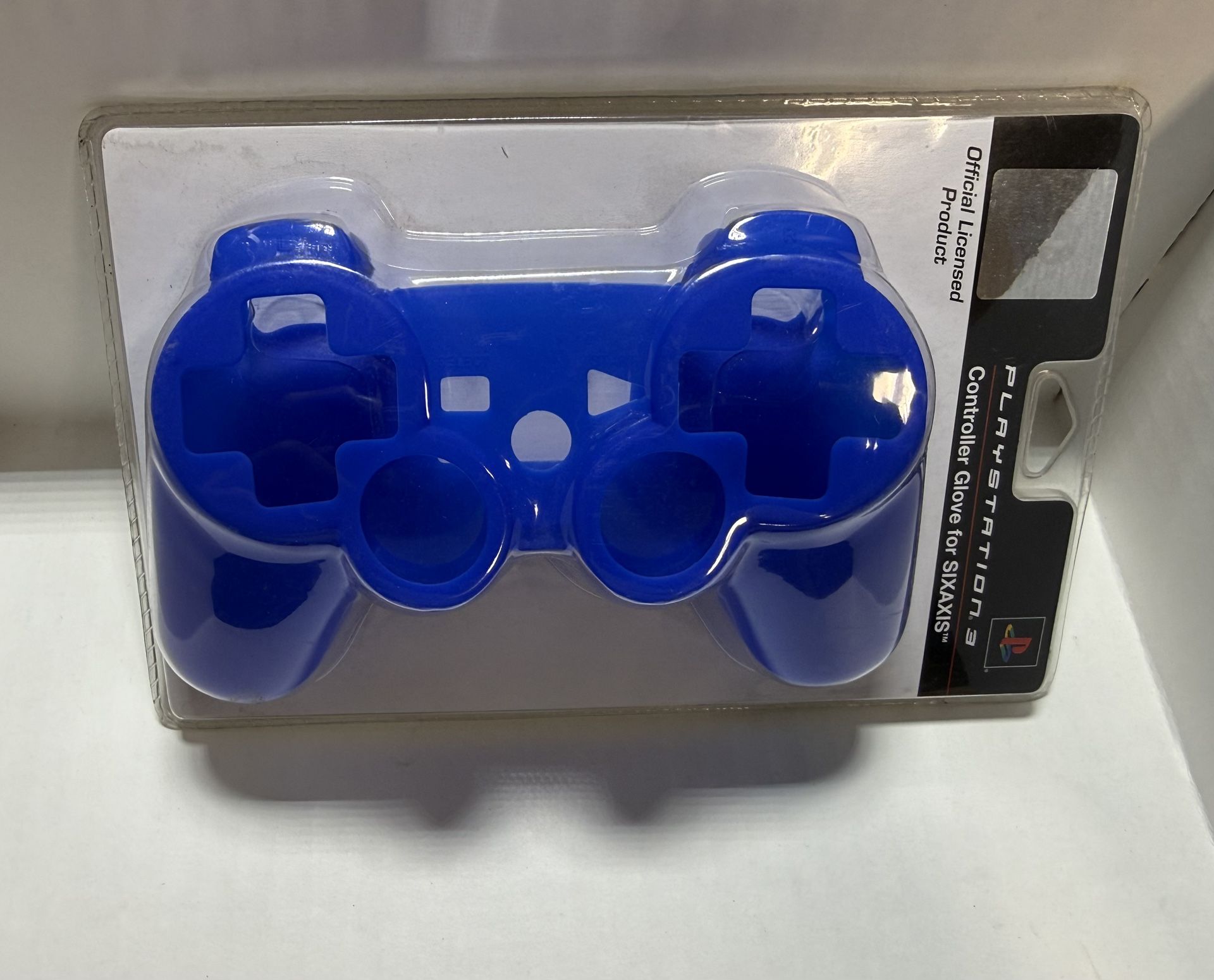 Sony PLAYSTATION 3 Official SIXAXIS Wireless Controller Glove NEW SEALED Blue and Black PS3