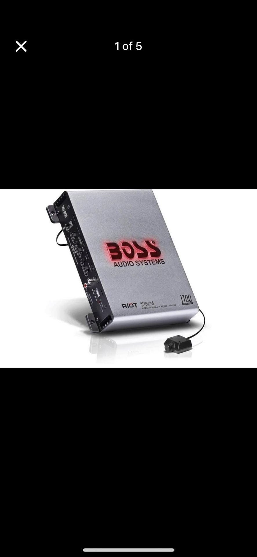 BOSS Audio Systems R1100M-S Monoblock Car Amplifier