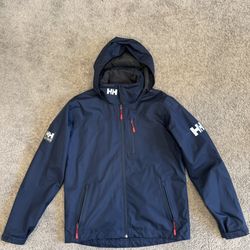 Helly Hansen Waterproof Shell Jacket – Navy Blue – Size Small