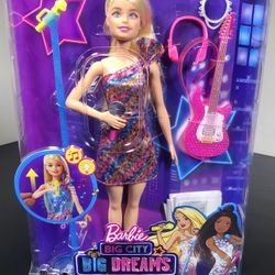 NEW Barbie Big City Big Dreams Doll Up & Sings