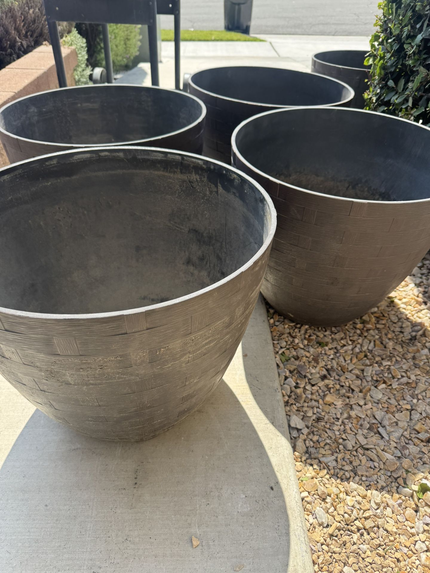 3 Big Pots For Plants-Planters