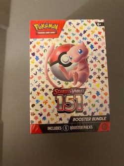 New Pokémon 151 - English Booster Bundle - Factory Sealed