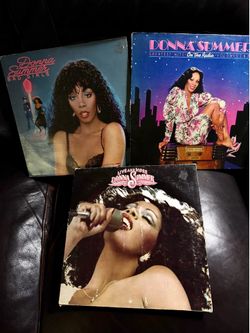 🎤 Donna Summer Vinyl Bundle - 3 Classic Albums (Disco Queen)