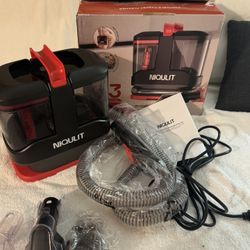 Portable Handheld Upholstery Spot Cleaner Machine, 15Kpa Deep Carpet Cleaner for Pets, Sofa, Couches, Area Rugs and Car, Furniture Cleaner Machine wit