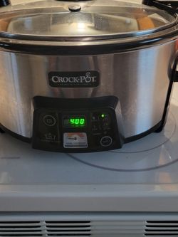 STAINLESS STEEL 6-QUART DIGITAL SLOW COOKER