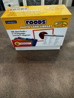 Lakeshore -FOODS- Photo Card Library