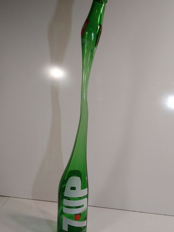 Vintage Stretched 7up Bottle
